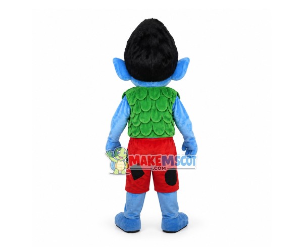 Bran the Elves With Smile Face Cartoon Mascot Costume Bran the Elves With Smile Face Cartoon Mascot Costume