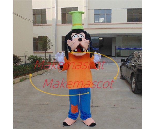 Cartoon Character Goofy Dog Mascot Costume