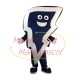 Blue Team Logo of Thunder Mascot Costume Blue Team Logo of Thunder Mascot Costume