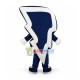 Blue Team Logo of Thunder Mascot Costume Blue Team Logo of Thunder Mascot Costume