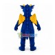 Jolly Blue & Yellow Flying Dragon Mascot Costume Jolly Blue & Yellow Flying Dragon Mascot Costume
