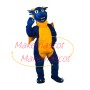 Jolly Blue & Yellow Flying Dragon Mascot Costume