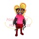 Fashion Model The Blonde Mosquito Lady Mascot Costume Fashion Model The Blonde Mosquito Lady Mascot Costume