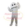 Lovely Cartoon Whole White Cloud Doll Mascot Costume