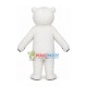 Furry White Little Polar Bear Mascot Costume Furry White Little Polar Bear Mascot Costume