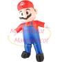 Inflatable The Red Mario Cartoon Mascot Costume