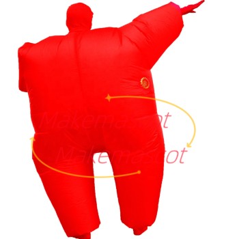 Floating Colored Inflatable Trapeze Mascot Costume Floating Colored Inflatable Trapeze Mascot Costume