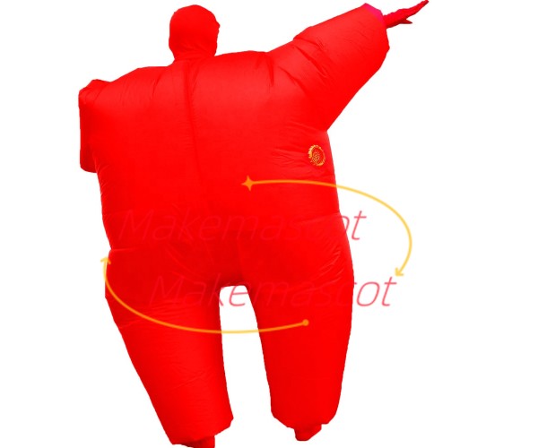 Floating Colored Inflatable Trapeze Mascot Costume
