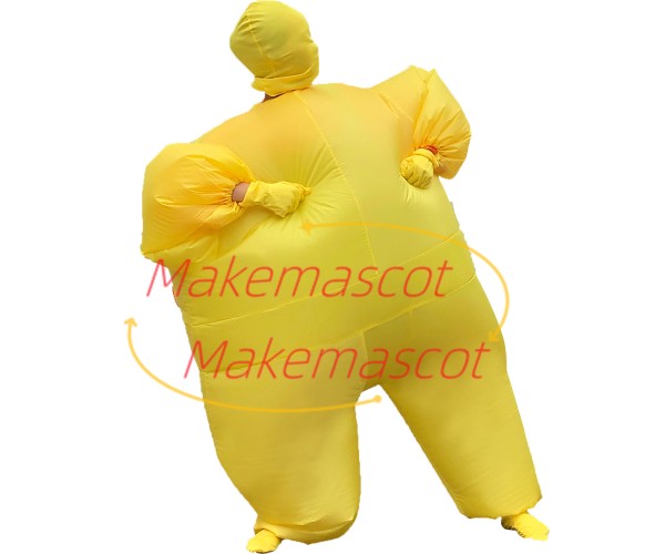 Floating Colored Inflatable Trapeze Mascot Costume