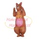 Inflatable Kangaroo Mother Holding Baby Mascot Costume Inflatable Kangaroo Mother Holding Baby Mascot Costume