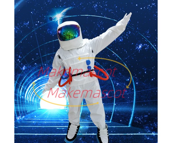 Astronaut Floating In Outer Space Mascot Costume Astronaut Floating In Outer Space Mascot Costume