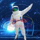 Astronaut Floating In Outer Space Mascot Costume Astronaut Floating In Outer Space Mascot Costume