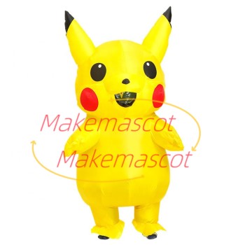 Adult Inflatable Pikachu Mascot Costume