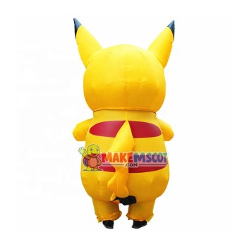 Adult Inflatable Pikachu Mascot Costume Adult Inflatable Pikachu Mascot Costume