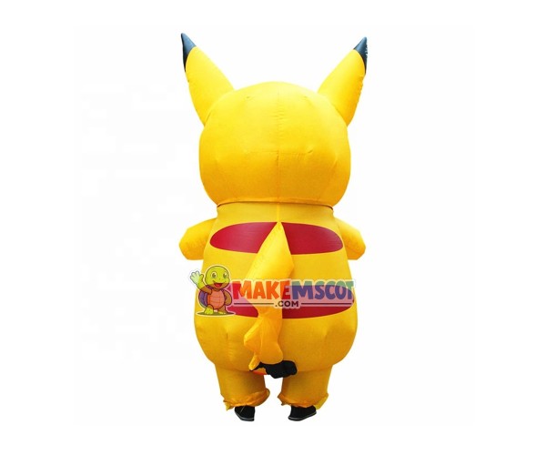 Adult Inflatable Pikachu Mascot Costume Adult Inflatable Pikachu Mascot Costume