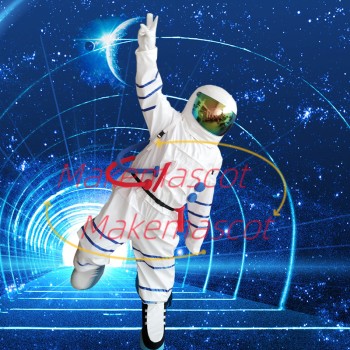 Astronaut Floating In Outer Space Mascot Costume Astronaut Floating In Outer Space Mascot Costume