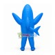 Inflatable Blue Shark Mascot Costume Inflatable Blue Shark Mascot Costume