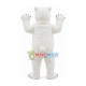 Fierce Short Plush Polar Bear Mascot Costume Fierce Short Plush Polar Bear Mascot Costume