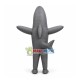 Inflatable Standing Style Grey Shark Mascot Costume Inflatable Standing Style Grey Shark Mascot Costume