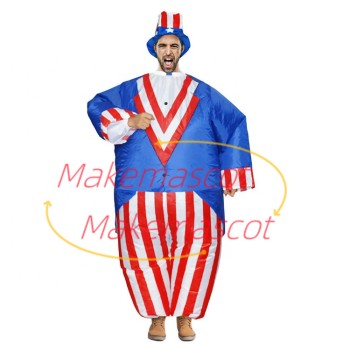 Inflatable Classic Version Magician Mascot Costume