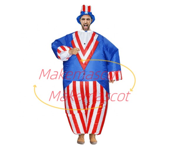 Inflatable Classic Version Magician Mascot Costume