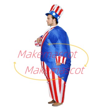 Inflatable Classic Version Magician Mascot Costume Inflatable Classic Version Magician Mascot Costume