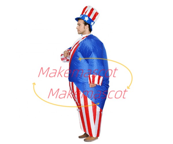 Inflatable Classic Version Magician Mascot Costume