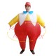 Inflatable Fast Food Restaurant Waiter Mascot Costume Inflatable Fast Food Restaurant Waiter Mascot Costume