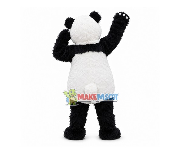 Lively Plush Panda Mascot Costume for Outdoor Event Lively Plush Panda Mascot Costume for Outdoor Event