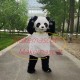 Lively Plush Panda Mascot Costume for Outdoor Event Lively Plush Panda Mascot Costume for Outdoor Event