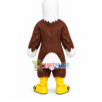 Aggressive Soft Long Wool Falcon Mascot Costume Aggressive Soft Long Wool Falcon Mascot Costume