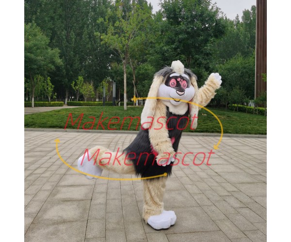 Customized Furry Lop-eared Rabbit Mascot Costume Customized Furry Lop-eared Rabbit Mascot Costume