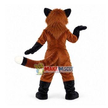 Sneaky Walking The Brown Wild Fox Mascot Costume