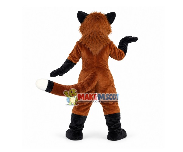 Sneaky Walking The Brown Wild Fox Mascot Costume