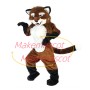 Sneaky Walking The Brown Wild Fox Mascot Costume