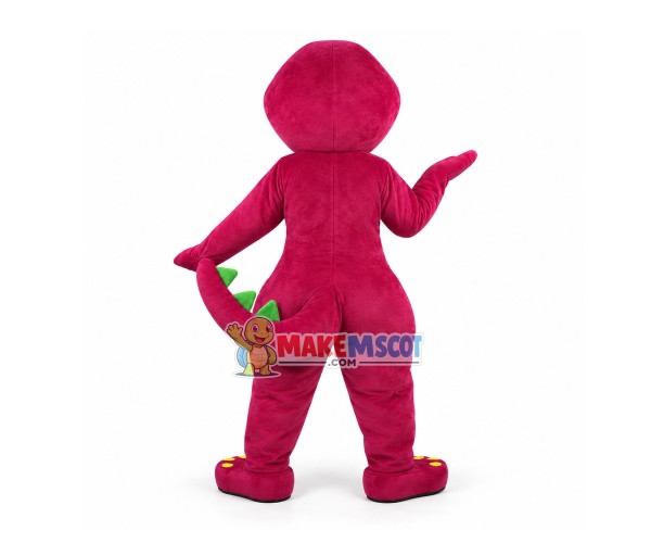 Barney & Friends The Baby Dinosaur Mascot Costume Barney & Friends The Baby Dinosaur Mascot Costume
