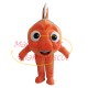 Orange Clownfish Nemo Mascot Cartoon Costume Orange Clownfish Nemo Mascot Cartoon Costume