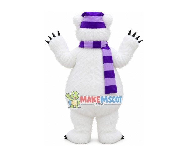 Stitched Violent Bear Mascot Adult Costume Stitched Violent Bear Mascot Adult Costume