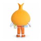 Whole Yellow Onion Cartoon Mascot Costume Whole Yellow Onion Cartoon Mascot Costume