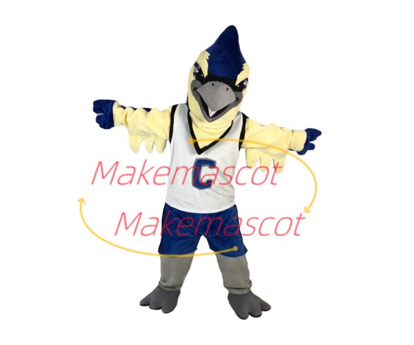 College Falcon of Basketball Team Mascot Costume
