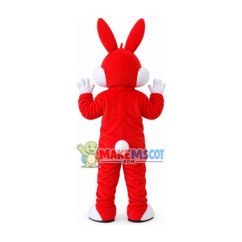 Bright Colored Cartoon Bugs Bunny Mascot Costume