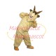 Soft Furry Goat Full of Energy Mascot Costume Soft Furry Goat Full of Energy Mascot Costume