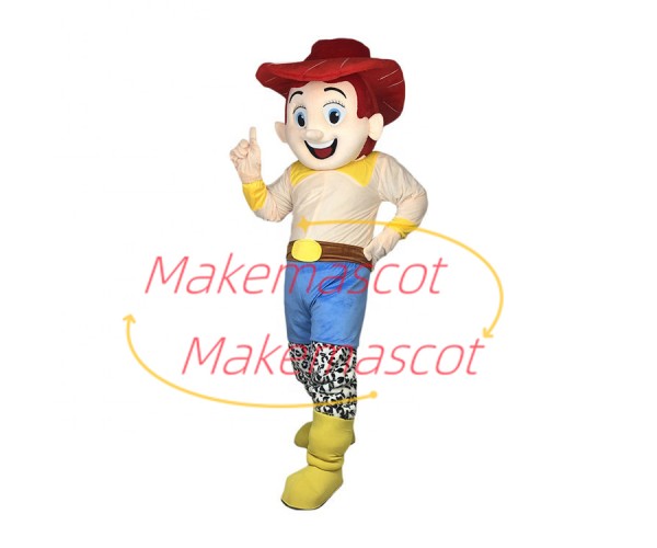 Skilled Young Milkman On Farm Mascot Costume