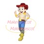 Skilled Young Milkman On Farm Mascot Costume