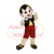 Bright Puppet Pinocchio Cartoon Mascot Costume