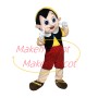 Bright Puppet Pinocchio Cartoon Mascot Costume