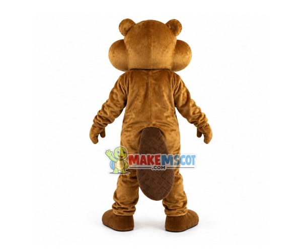 Acting Carefully Brown Chipmunk Mascot Costume Acting Carefully Brown Chipmunk Mascot Costume