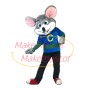 The Polite Gray Mouse Adult Mascot Costume