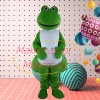 Warm Frog Mother Cartoon Mascot Costume