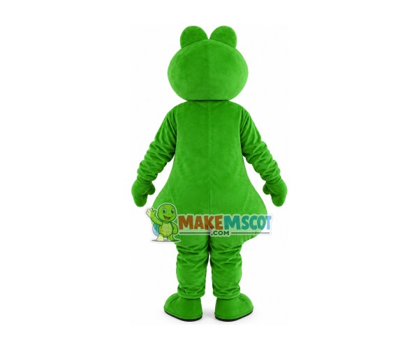 Warm Frog Mother Cartoon Mascot Costume Warm Frog Mother Cartoon Mascot Costume